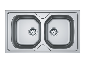 ONDA LINE OLX 620-L INOX SATINATO