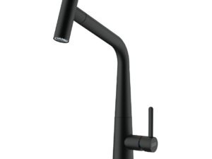 Icon Pull Out Jet Shower Matt Black